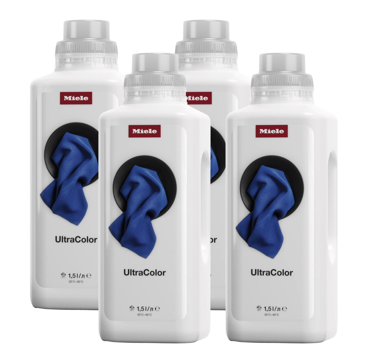 Набор для стирки цветного белья UltraColor Aqua WA UC 1501 L 1,5лх4 шт. Miele купить в Пензе | Всегда в наличии! | Артикул 12647690 | Официальный сайт