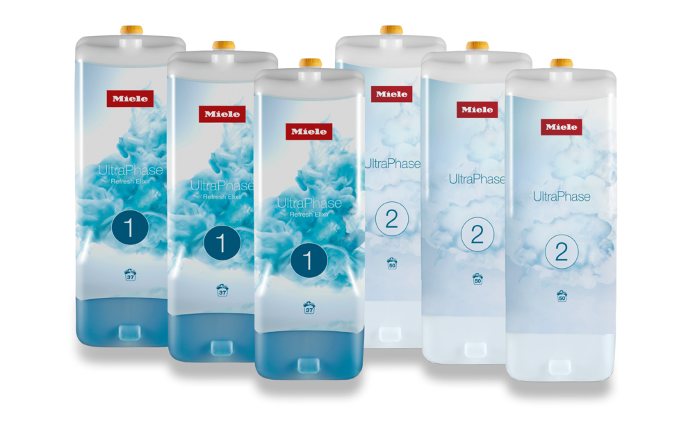Набор картриджей для стирки UltraPhase Refresh Elixir (6 шт) Miele купить в Пензе | Всегда в наличии! | Артикул 11615140 | Официальный сайт