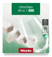 Таблетки для мытья посуды в ПММ Ultra Tabs All in 1 ECO GS CL 0602 T E 60 шт. Miele купить в Пензе | Всегда в наличии! | Артикул 12279150 | Официальный сайт