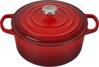 Кастрюля CI1177-CE вишневый Le Creuset купить в Пензе | Всегда в наличии! | Артикул CI1177-CE | Официальный сайт
